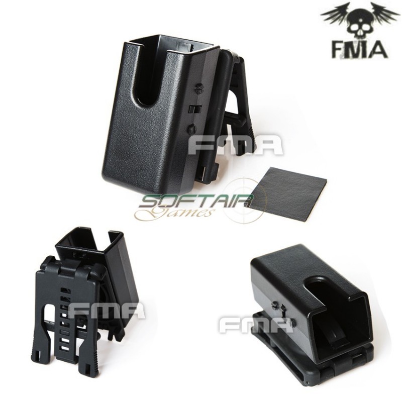 Ghost 360 Type Black Pistol Magazine Pouch Fma (fma-tb1145-bk) Ghost 360 Type Black Pistol Magazine Pouch Fma (fma-tb1145-bk)