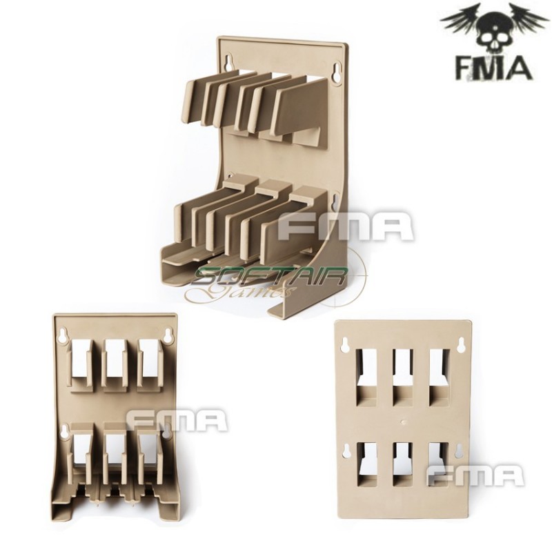 Mag Storage Solution Porta Caricatori Dark Earth Fma (fma-tb1149-de)
