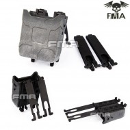Rigid Magazine Pouch Mag Type Molle System Black For 5.56 Fma (fma-1162-bk)