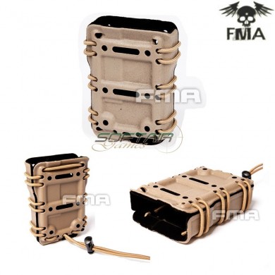 Tactical Mag With Flocking Scorpion Style 5.56 Pouch Dark Earth Molle System Fma (fma-tb1210-de-m)