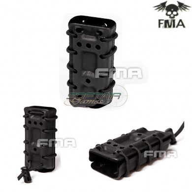 Tactical Mag With Flocking Scorpion Style 45acp Pouch Black Molle System Fma (fma-tb1212-bk-m)
