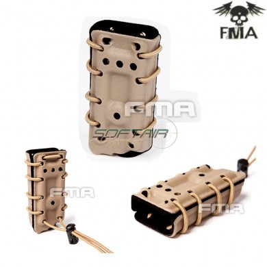 Tactical Mag With Flocking Scorpion Style 45acp Pouch Dark Earth Molle System Fma (fma-tb1212-de-m)
