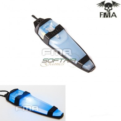 Tactical Velcro Safty T-light Led Blue/black Fma (fma-tb1232-bk)
