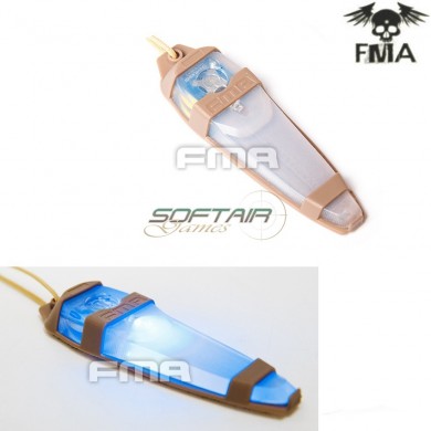 Tactical Velcro Safty T-light Led Blue/dark Earth Fma (fma-tb1232-de)
