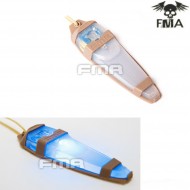 Tactical Velcro Safty T-light Led Blue/dark Earth Fma (fma-tb1232-de)