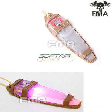 Tactical Velcro Safty T-light Led Pink/dark Earth Fma (fma-tb1235-de)