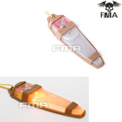 Tactical Velcro Safty T-light Led Orange/dark Earth Fma (fma-tb1236-de)