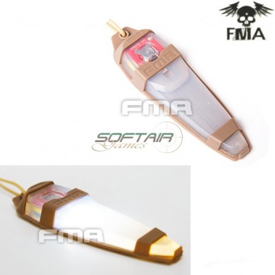 Tactical Velcro Safty T-light Led White/dark Earth Fma (fma-tb1237-de)