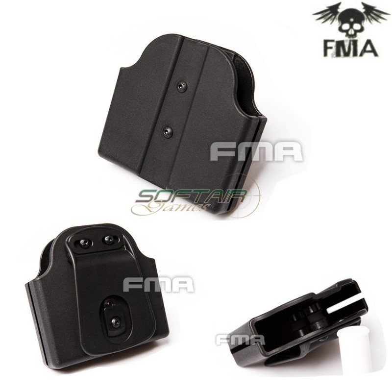 Double Pistol Magazine Black Belt System Fma (fma-tb1239-bk)