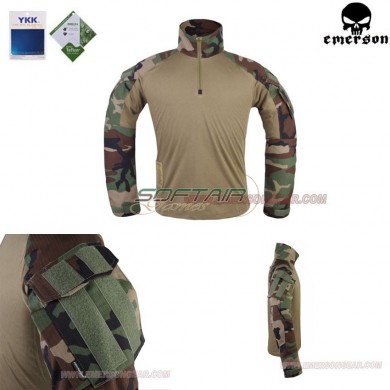 G3 Tactical Combat Shirt Woodland Emerson (em9278wl)