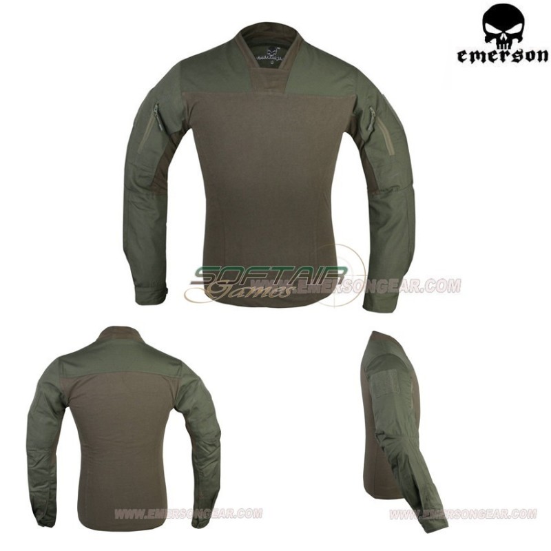 Combat T-shirt Arc Style Leaf Talos Lt Halfshell Olive Drab Emerson (em8582)