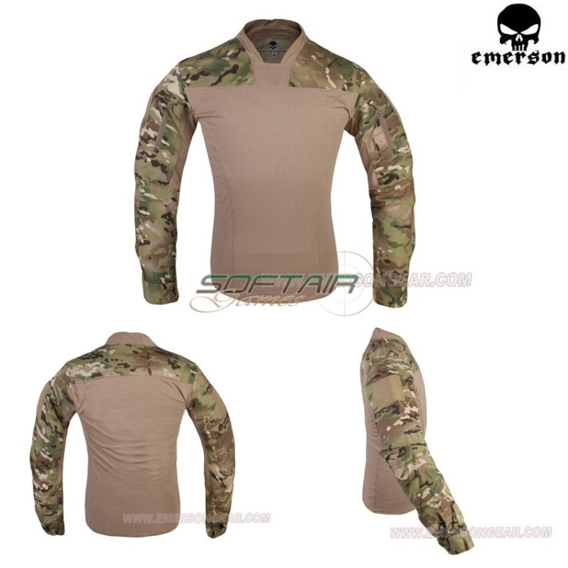 Combat T-shirt Arc Style Leaf Talos Lt Halfshell Multicam Emerson (em8580)