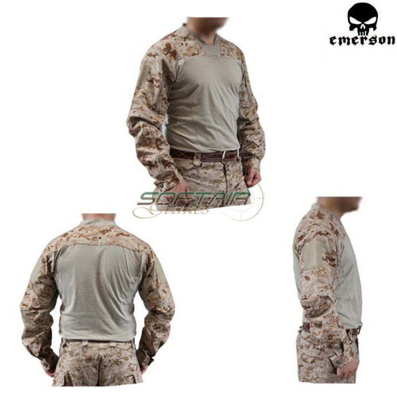 Combat T-shirt Arc Style Leaf Talos Lt Halfshell Aor1 Emerson (em8584)