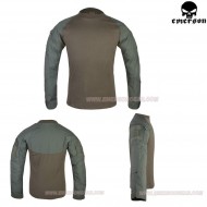 Combat T-shirt T-spec Style Olive Drab Emerson (em8517)