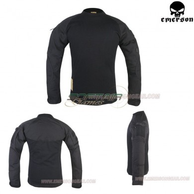 Combat T-shirt T-spec Style Black Emerson (em8518)