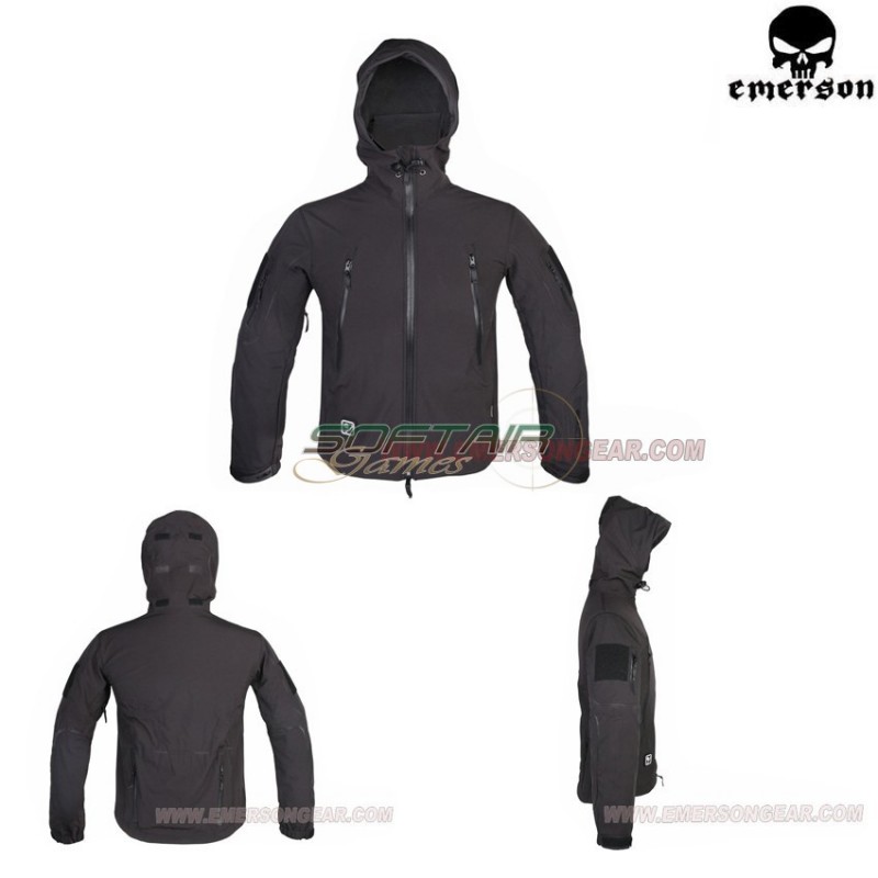 Soft Shell Tad Gear Stealth Reloaded Black Emerson (em6792)