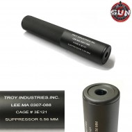 Silencer 14mm Cw/ccw Troy Industries Type 210mm Black Gun Five (gf-sil09-bk)
