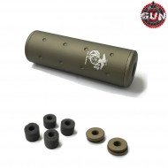 Silencer 14mm Cw/ccw U.s. Marine Type 110mm Dark Earth Gun Five (gf-sil02-de)