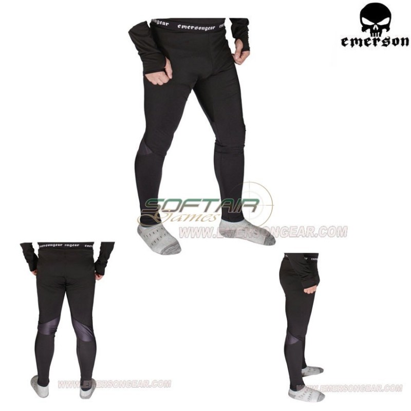 Thermal Pants Breathable Workout Warm Black Emerson (em6809) Thermal Pants Breathable Workout Warm Black Emerson (em6809)