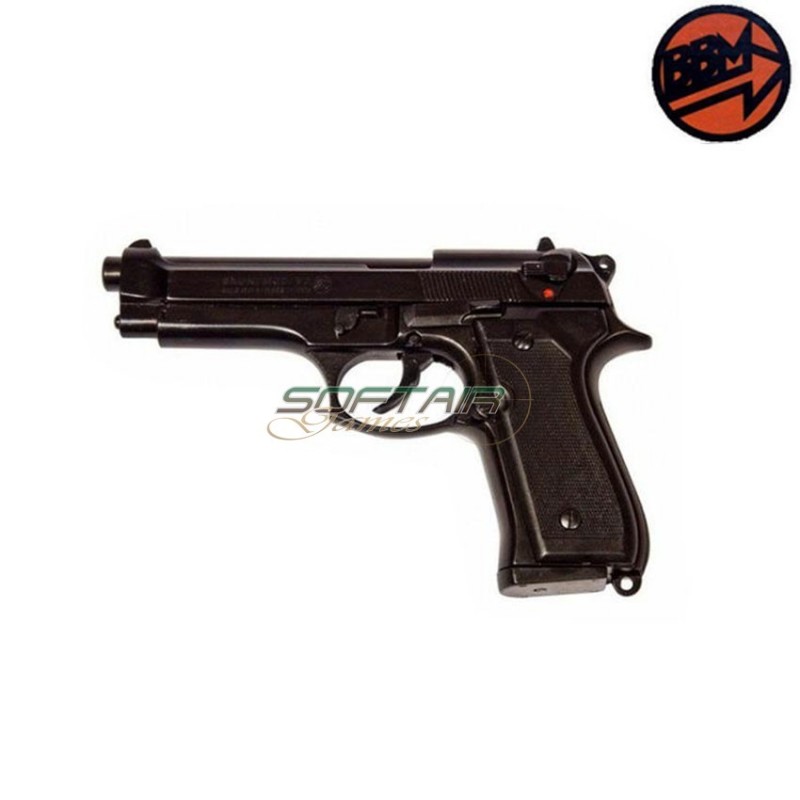 Blank Pistol 92 Pak Black Caliber 9 Bruni (br-1305) Blank Pistol 92 Pak Black Caliber 9 Bruni (br-1305)