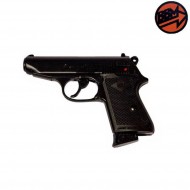 Blank Pistol New Police Black Caliber 8 Bruni (br-2000) Blank Pistol New Police Black Caliber 8 Bruni (br-2000)