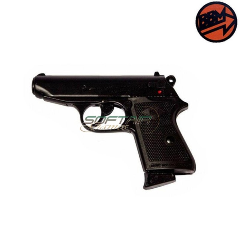 Blank Pistol New Police Pak Black Caliber 9 Bruni (br-2001) Blank Pistol New Police Pak Black Caliber 9 Bruni (br-2001)