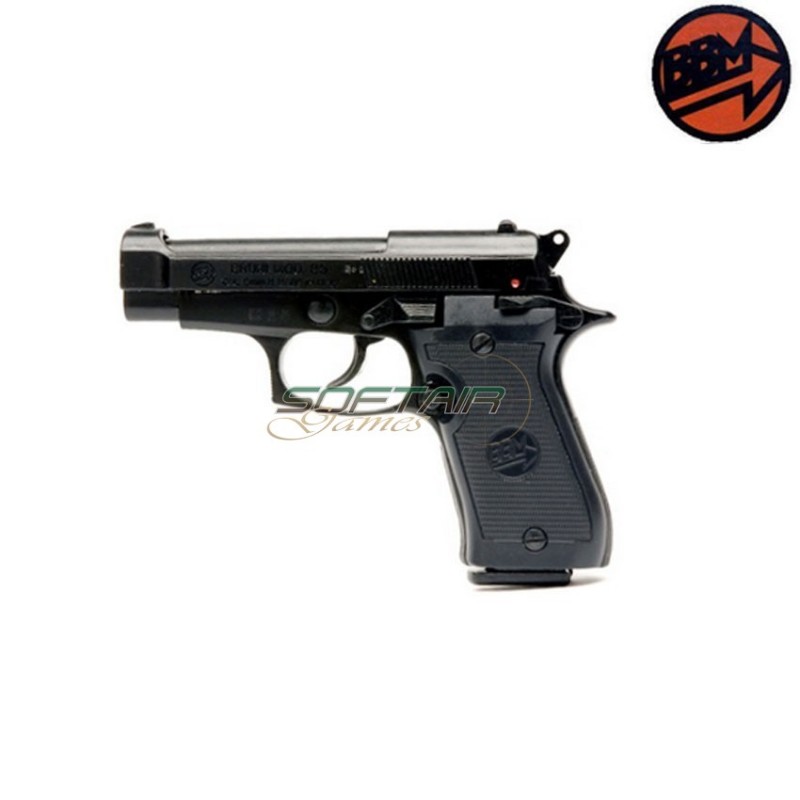 Blank Pistol 84 Pak Black Caliber 9 Bruni (br-2700)