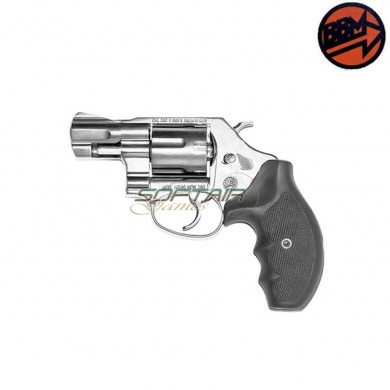 Blank Revolver New 2" Silver Caliber 380 Bruni (br-450n)