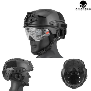 Fast Exfil Bump Helmet Black With Google Emerson (em8981b)