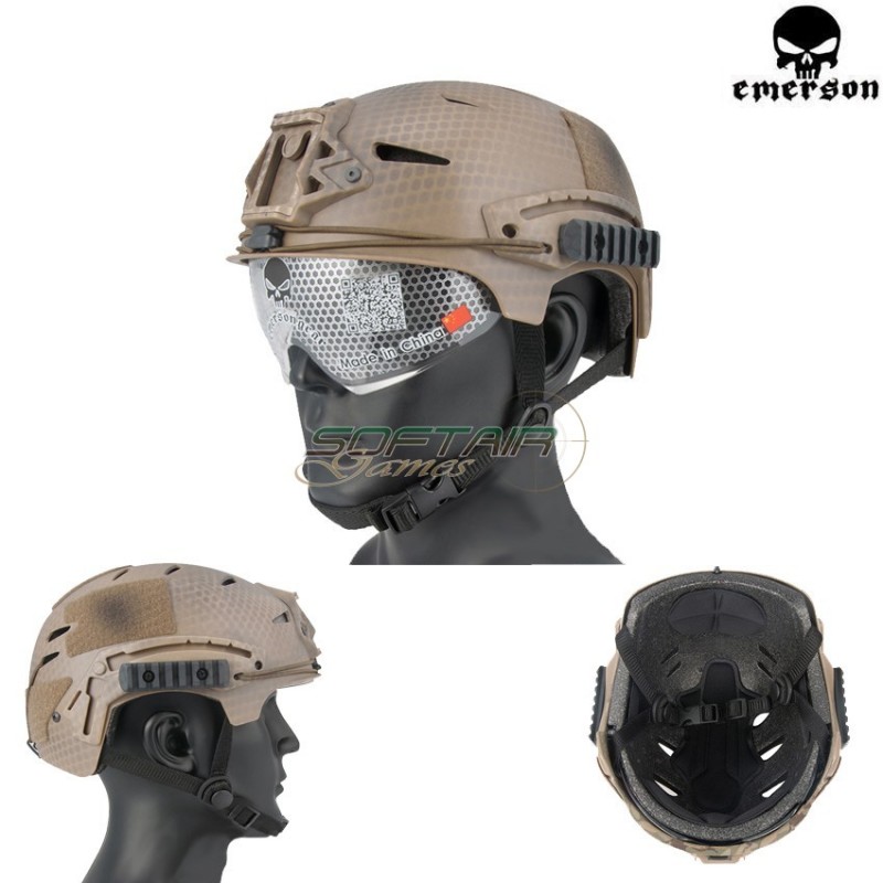 Elmetto Fast Exfil Bump Navy Seal Con Occhiale Emerson (em8981c) Elmetto Fast Exfil Bump Navy Seal Con Occhiale Emerson (em8981c)