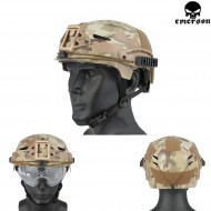 Elmetto Fast Exfil Bump Multicam Con Occhiale Emerson (em8981d)