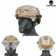 Fast Exfil Bump Helmet Digital Desert With Google Emerson (em8981e)