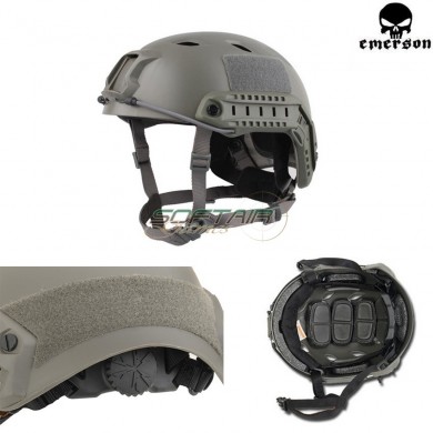 Elmetto Fast Base Jump Foliage Green Emerson (em5659)