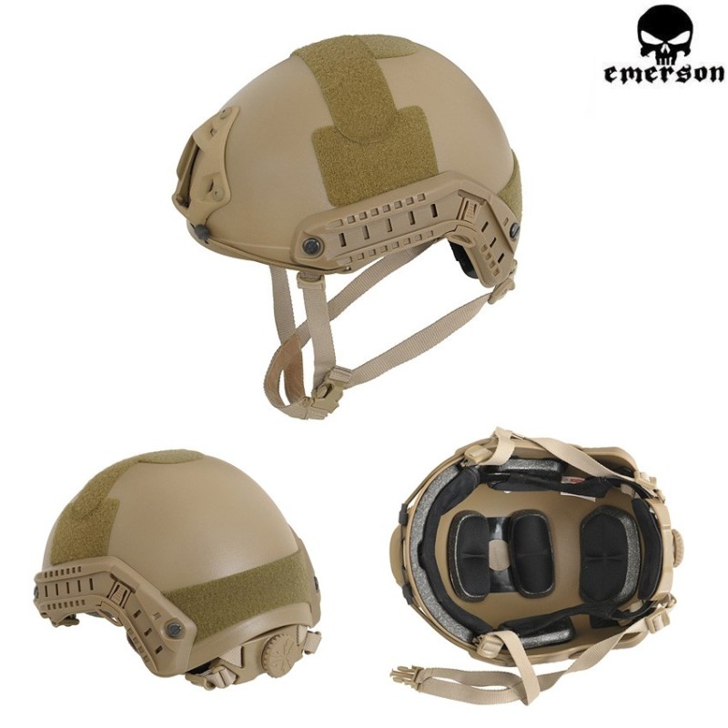 Fast Base Jump Helmet Foliage Green Emerson (em5659) - Softair Games - ASG  Softair San Marino