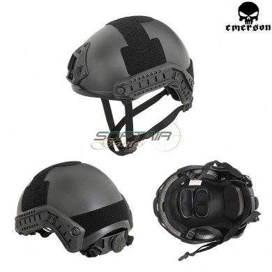 Fast Mh Helmet Black Emerson (em5658b)