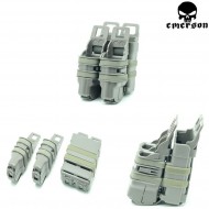 Rigid Fast M4 & Pistol Mag Pouch Foliage Green Emerson (em309) Rigid Fast M4 & Pistol Mag Pouch Foliage Green Emerson (em309)