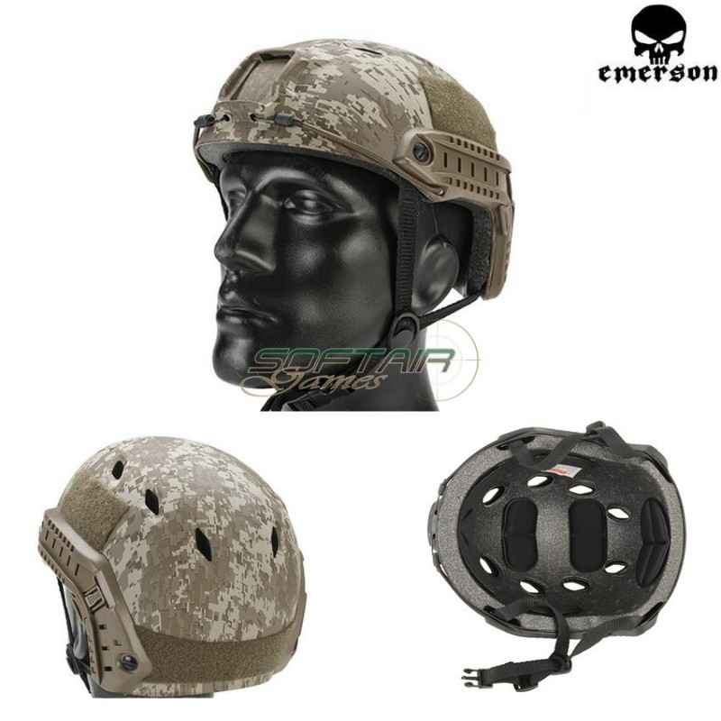 Elmetto Base Jump Simple Version Digital Desert Emerson (em8810e)