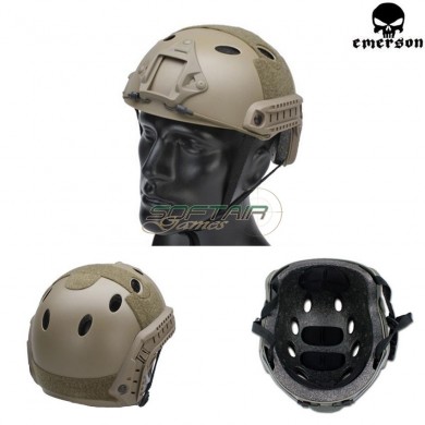 Pararescue Jumpers Helmet Simple Version Dark Earth Emerson (em8811a)