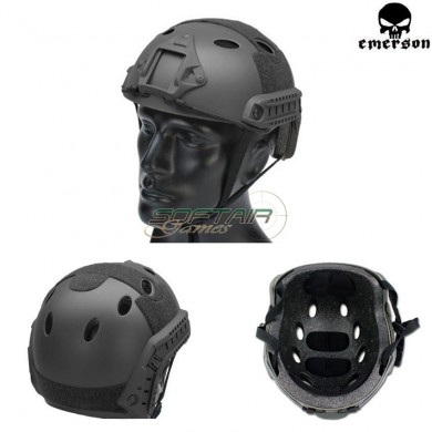 Pararescue Jumpers Helmet Simple Version Black Emerson (em8811b)