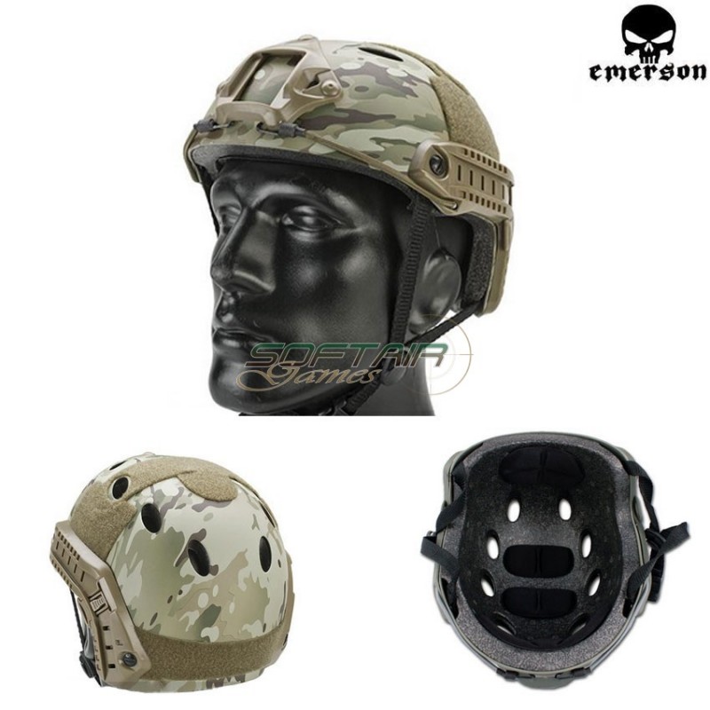 Pararescue Jumpers Helmet Simple Version Multicam Emerson (em8811d)