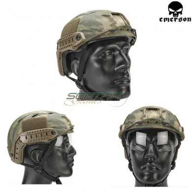 Fast Base Jump Helmet Atacs Arid With Google Emerson (em8818d)
