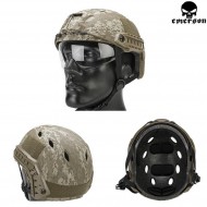 Fast Base Jump Helmet Digital Desert With Google Emerson (em8818e) Fast Base Jump Helmet Digital Desert With Google Emerson (em8818e)