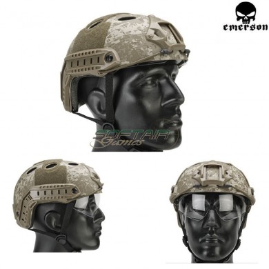 Fast Pararescue Jumpers Helmet Digital Desert With Google Emerson (em8819d)
