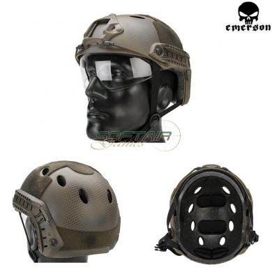 Fast Pararescue Jumpers Helmet Navy Seal With Google Emerson (em8819g)