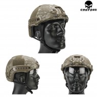 Fast Mh Helmet Digital Desert With Google Emerson (em8820e)