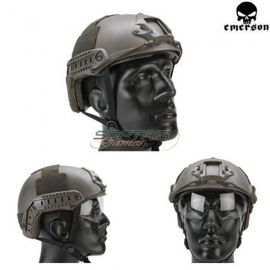 Fast Mh Helmet Navy Seal With Google Emerson (em8820g)