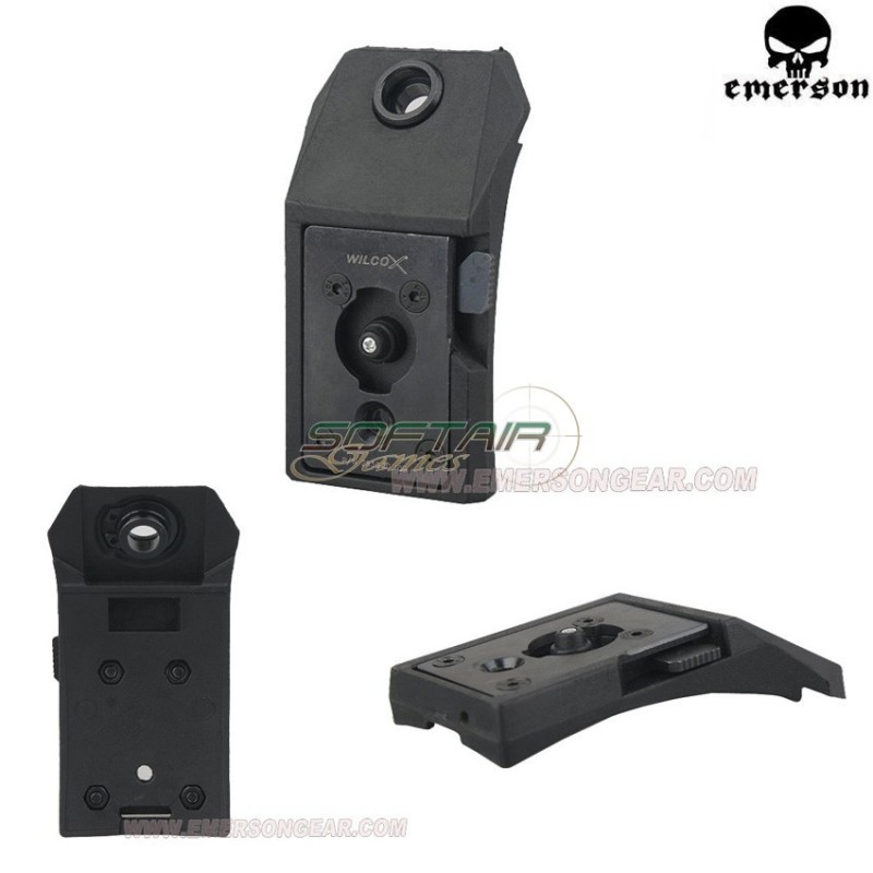 Wilcox Style L3 Nvg Black For Helmets Emerson (em8985)