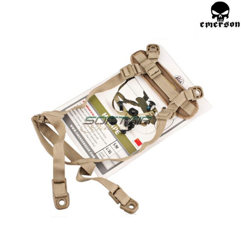 Chin Strap Per Elmetti Tan Emerson (em5660a)