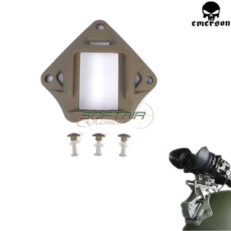 Vas Shroud Style Dark Earth For Helmets Emerson (em7897a)