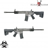 Fucile Elettrico Aeg Black Rain Ordnance Cqb Military Grey King Arms (ka-ag-197-gy)